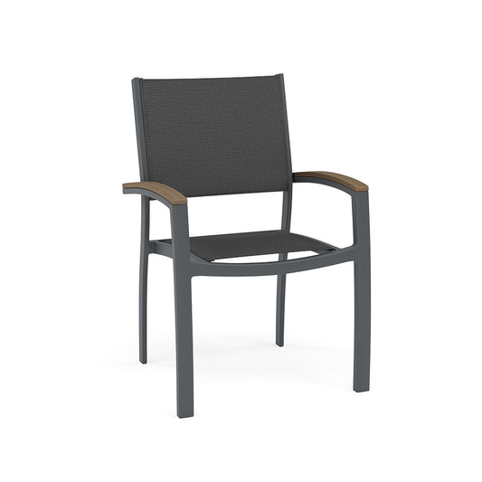 Mission Stackable Sling Dining Chair