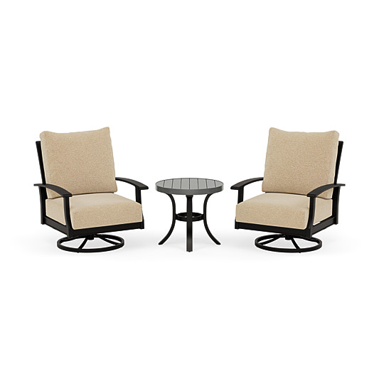 Newport Club Swivel Chair Set