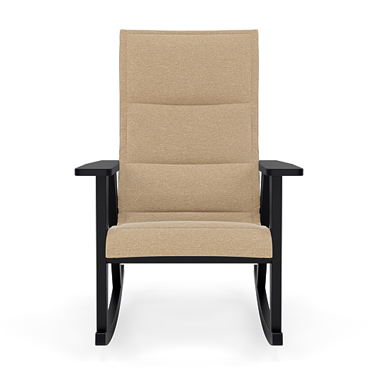 Patriot High Back Padded Sling Rocking Chair