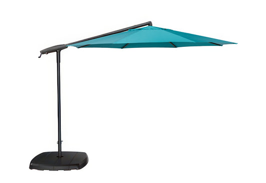 10' Treasure Garden Cantilever Umbrella with Black Frame