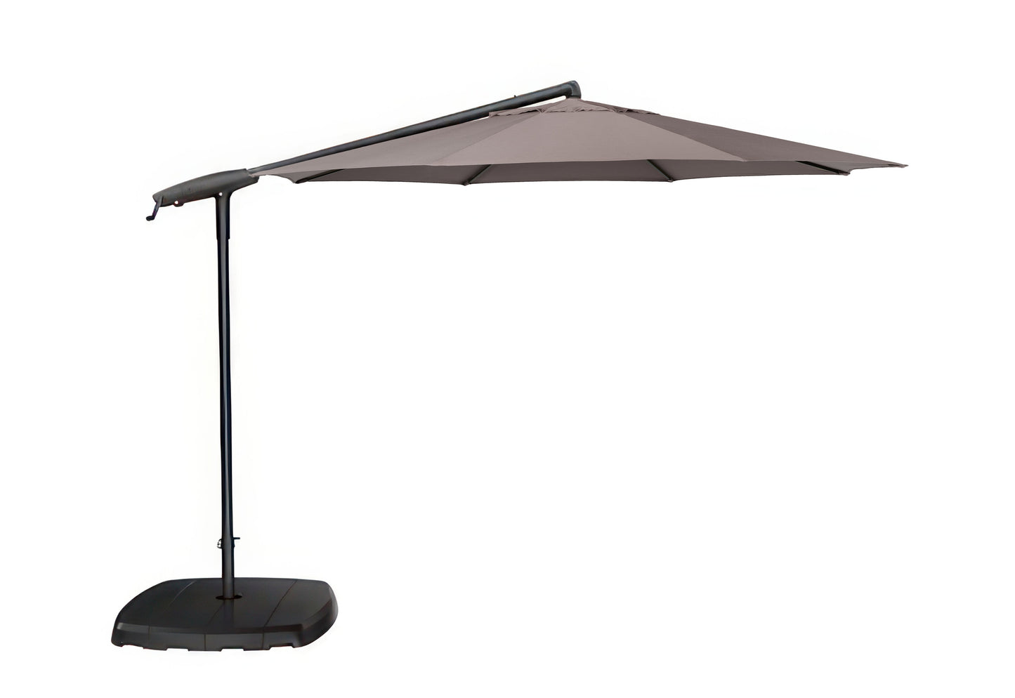 10' Treasure Garden Cantilever Umbrella with Black Frame